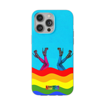 LGBTQWorldwide - ,,FÜßE" Flexible Handyhülle Accessories, Case, iPhone, iPhone Cases, Phone accessory, Phone Cases, Samsung Cases, silikon, Valentine's Day promotion lgbtq Bekleidung Accessoires unisex Zubehör