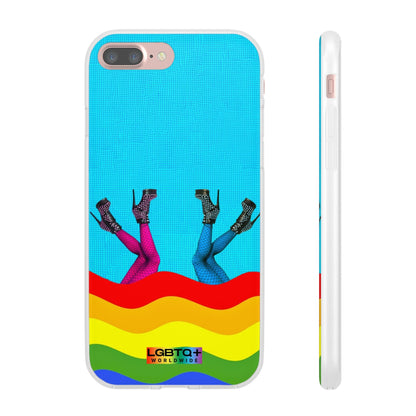 LGBTQWorldwide - ,,FÜßE" Flexible Handyhülle Accessories, Case, iPhone, iPhone Cases, Phone accessory, Phone Cases, Samsung Cases, silikon, Valentine's Day promotion lgbtq Bekleidung Accessoires unisex Zubehör