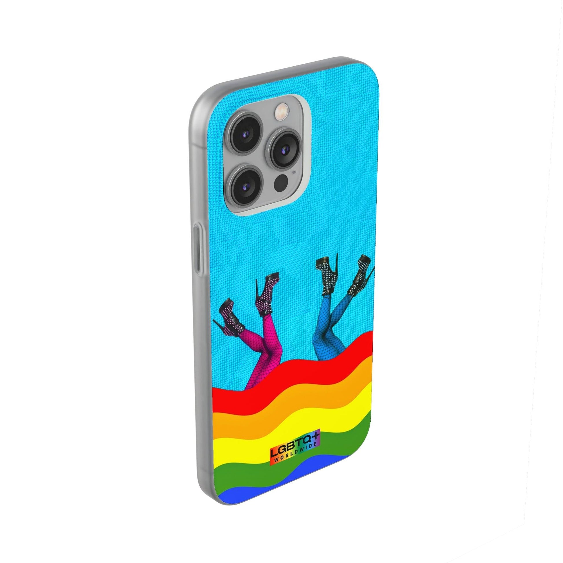 LGBTQWorldwide - ,,FÜßE" Flexible Handyhülle Accessories, Case, iPhone, iPhone Cases, Phone accessory, Phone Cases, Samsung Cases, silikon, Valentine's Day promotion lgbtq Bekleidung Accessoires unisex Zubehör