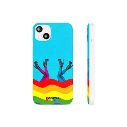 LGBTQWorldwide - ,,FÜßE" Flexible Handyhülle Accessories, Case, iPhone, iPhone Cases, Phone accessory, Phone Cases, Samsung Cases, silikon, Valentine's Day promotion lgbtq Bekleidung Accessoires unisex Zubehör