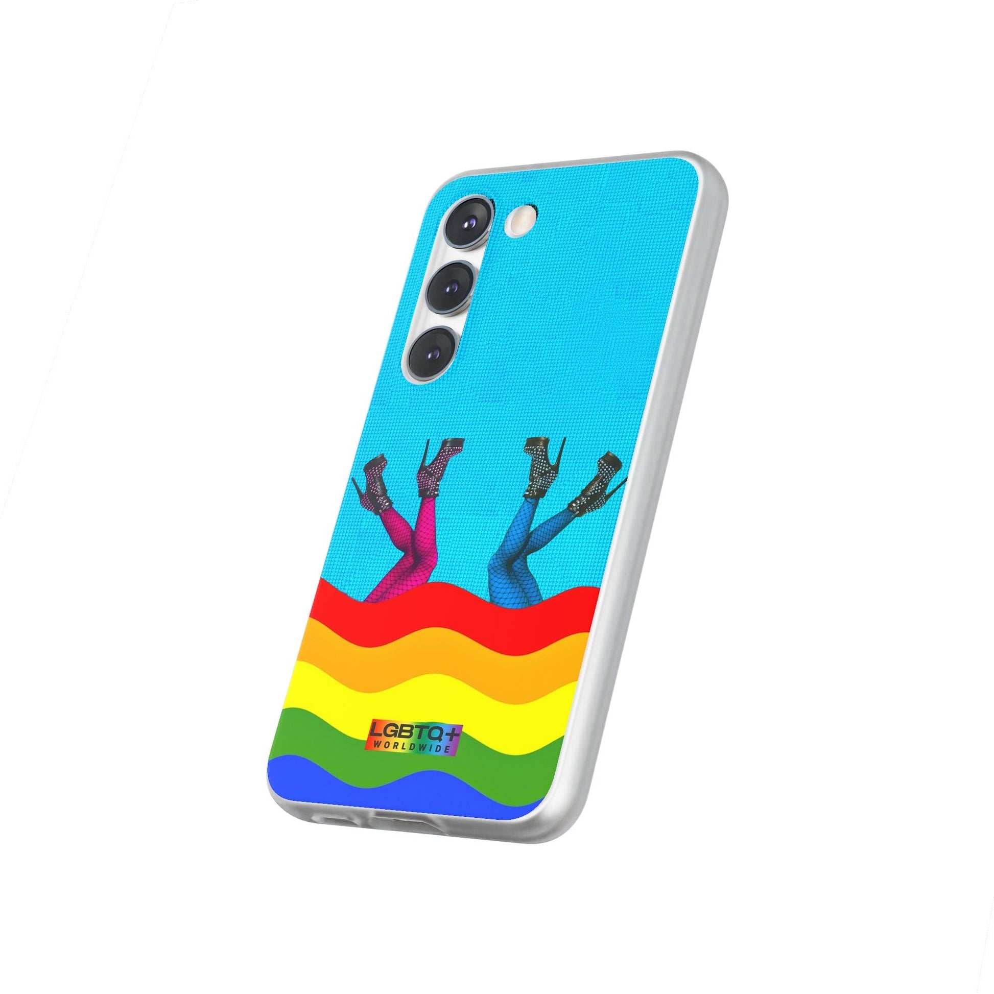 LGBTQWorldwide - ,,FÜßE" Flexible Handyhülle Accessories, Case, iPhone, iPhone Cases, Phone accessory, Phone Cases, Samsung Cases, silikon, Valentine's Day promotion lgbtq Bekleidung Accessoires unisex Zubehör