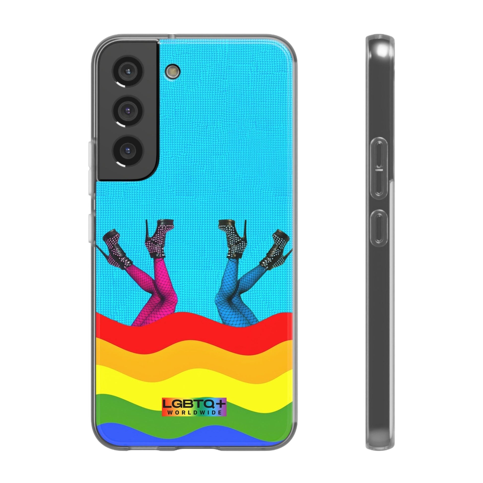 LGBTQWorldwide - ,,FÜßE" Flexible Handyhülle Accessories, Case, iPhone, iPhone Cases, Phone accessory, Phone Cases, Samsung Cases, silikon, Valentine's Day promotion lgbtq Bekleidung Accessoires unisex Zubehör