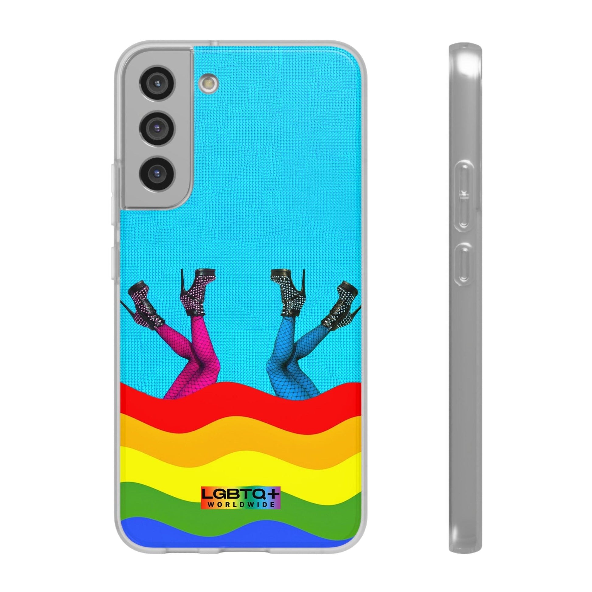 LGBTQWorldwide - ,,FÜßE" Flexible Handyhülle Accessories, Case, iPhone, iPhone Cases, Phone accessory, Phone Cases, Samsung Cases, silikon, Valentine's Day promotion lgbtq Bekleidung Accessoires unisex Zubehör