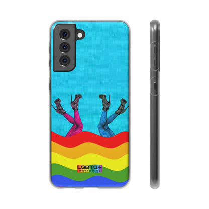 LGBTQWorldwide - ,,FÜßE" Flexible Handyhülle Accessories, Case, iPhone, iPhone Cases, Phone accessory, Phone Cases, Samsung Cases, silikon, Valentine's Day promotion lgbtq Bekleidung Accessoires unisex Zubehör