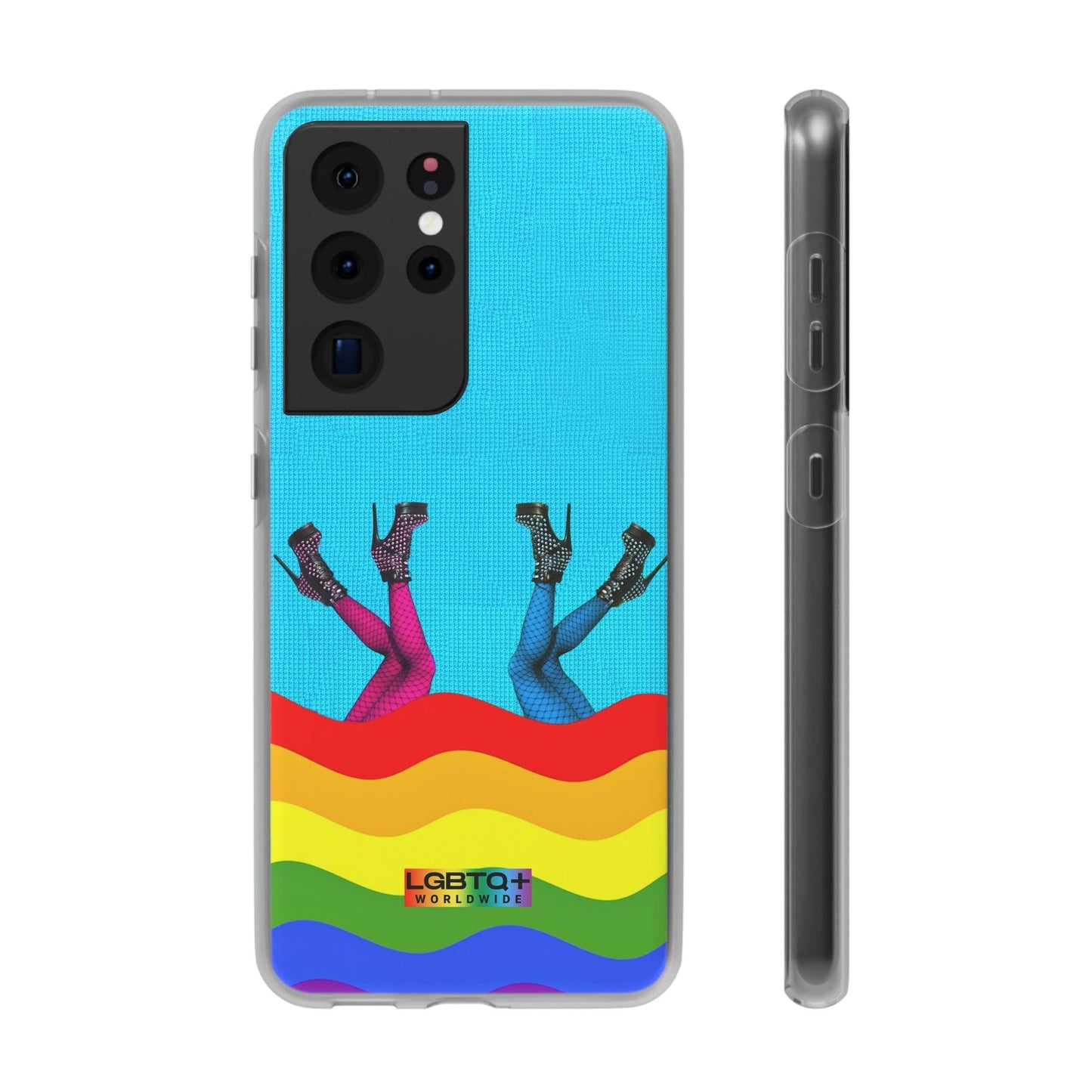 LGBTQWorldwide - ,,FÜßE" Flexible Handyhülle Accessories, Case, iPhone, iPhone Cases, Phone accessory, Phone Cases, Samsung Cases, silikon, Valentine's Day promotion lgbtq Bekleidung Accessoires unisex Zubehör