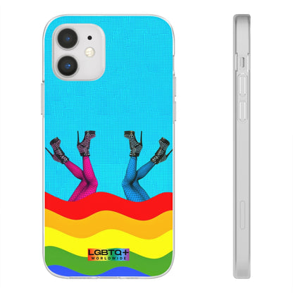 LGBTQWorldwide - ,,FÜßE" Flexible Handyhülle Accessories, Case, iPhone, iPhone Cases, Phone accessory, Phone Cases, Samsung Cases, silikon, Valentine's Day promotion lgbtq Bekleidung Accessoires unisex Zubehör