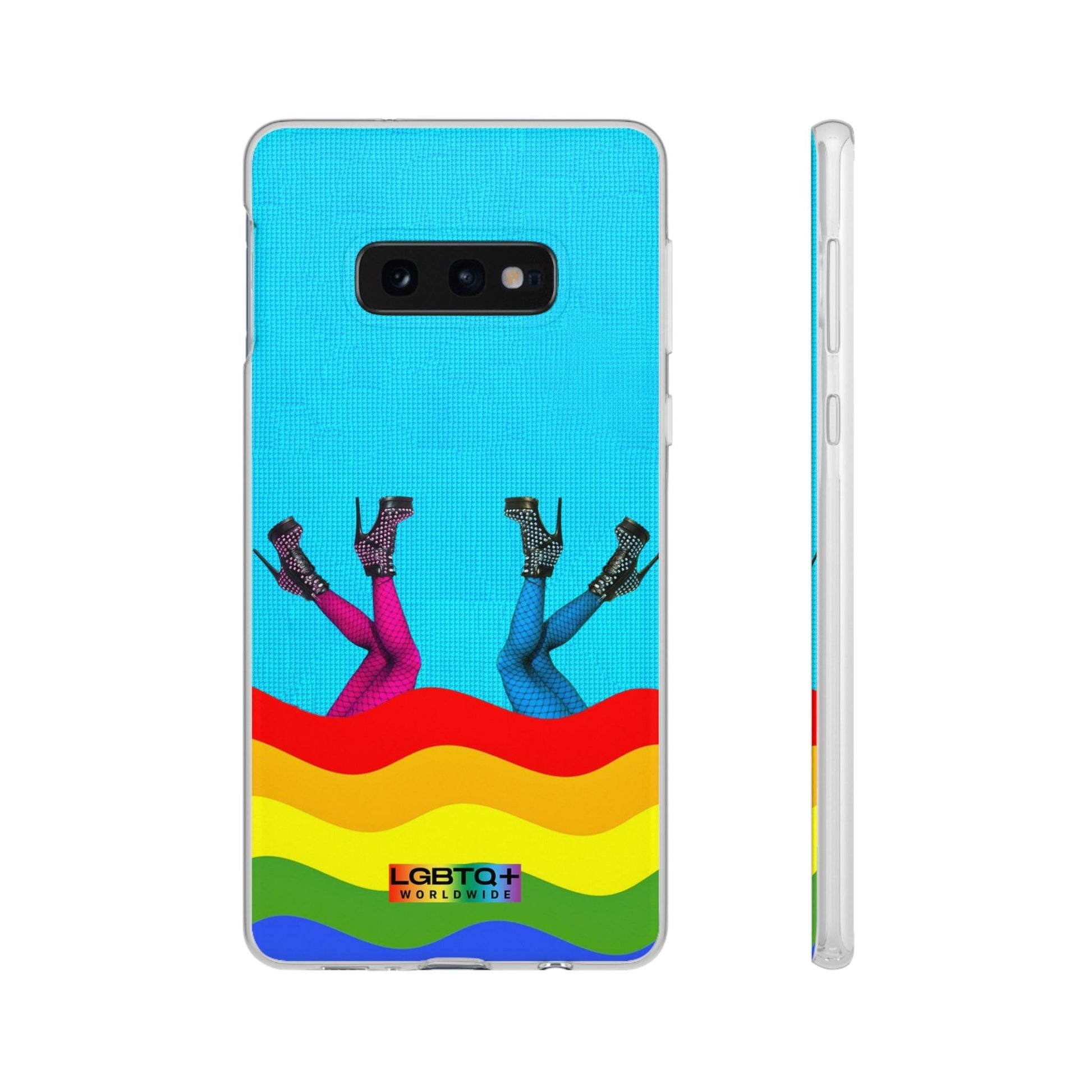 LGBTQWorldwide - ,,FÜßE" Flexible Handyhülle Accessories, Case, iPhone, iPhone Cases, Phone accessory, Phone Cases, Samsung Cases, silikon, Valentine's Day promotion lgbtq Bekleidung Accessoires unisex Zubehör