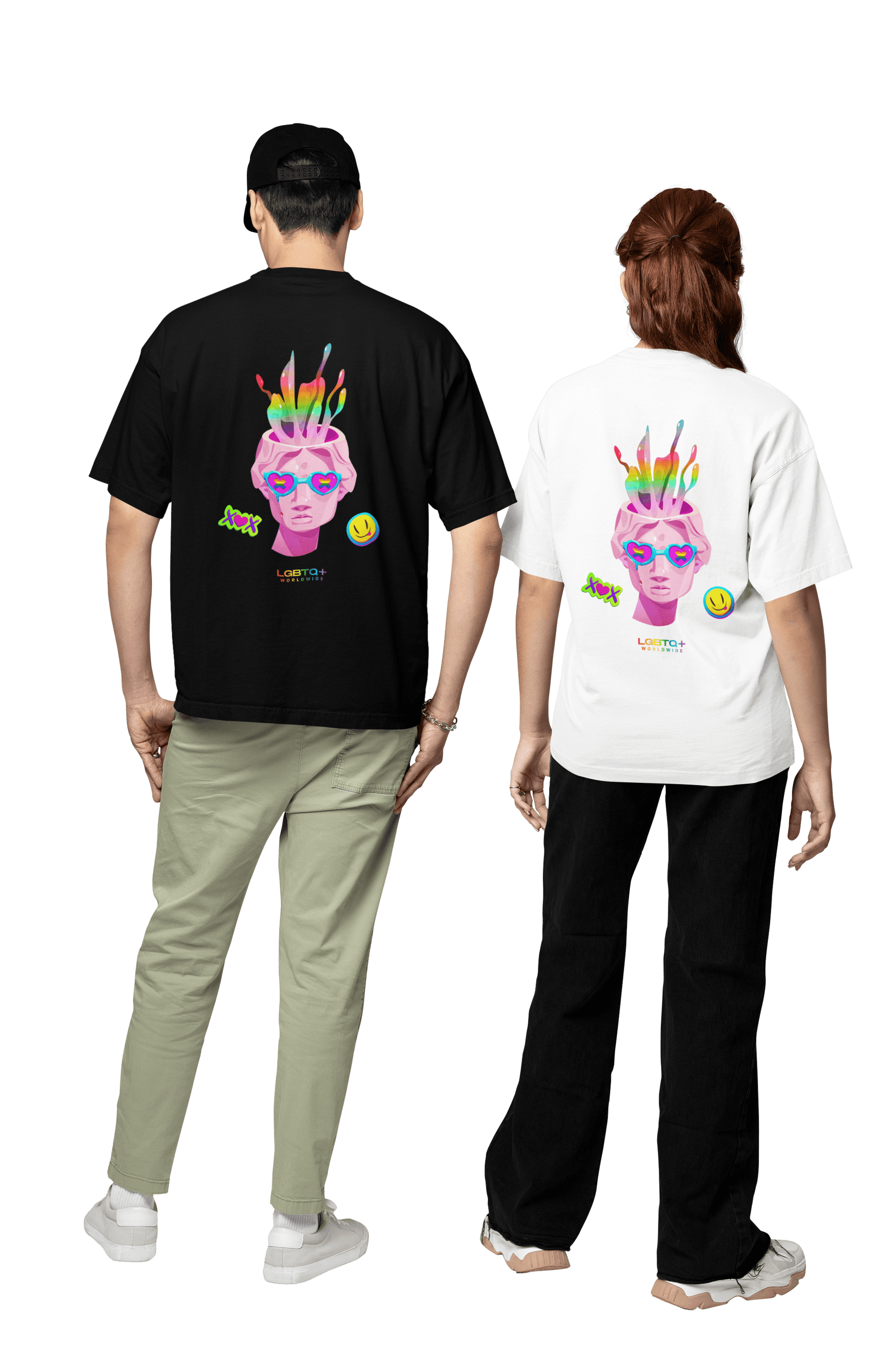 LGBTQWorldwide - ,,GEHIRN" Clothing, Cotton, Crew neck, DTG, Eco-friendly, Men's Clothing, Organic, Recycled, Regular fit, Sustainable, T-shirts, Unisex, Valentine's Day Picks, Vegan, Women's Clothing lgbtq Bekleidung Accessoires unisex Zubehör