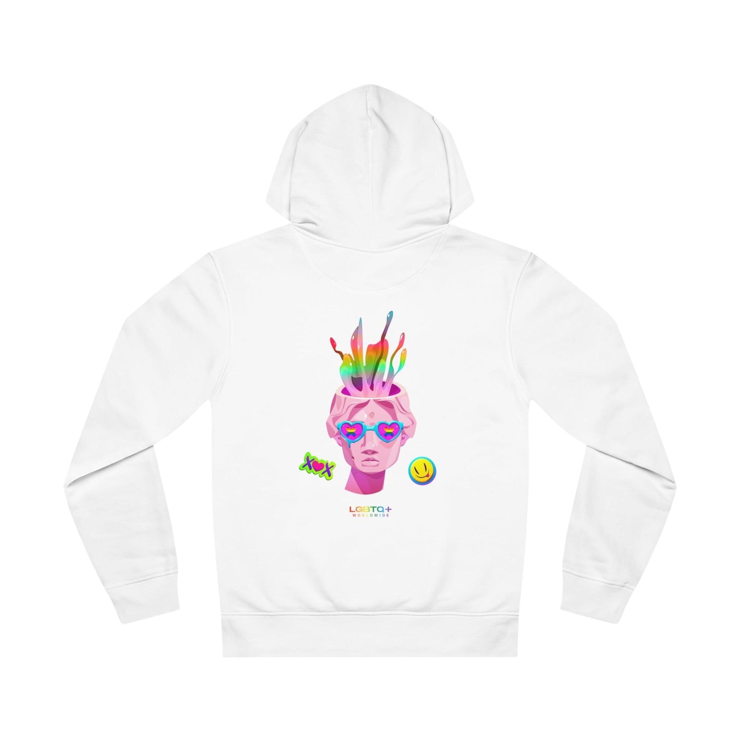 LGBTQWorldwide - ,,GEHIRN" Clothing, DTG, Eco-friendly, Hoodies, Men's Clothing, Recycled, Unisex, Vegan, Women's Clothing lgbtq Bekleidung Accessoires unisex Zubehör