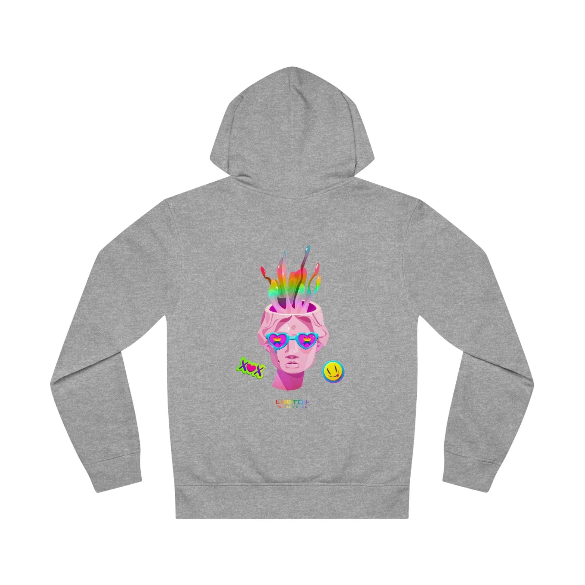 LGBTQWorldwide - ,,GEHIRN" Clothing, DTG, Eco-friendly, Hoodies, Men's Clothing, Recycled, Unisex, Vegan, Women's Clothing lgbtq Bekleidung Accessoires unisex Zubehör