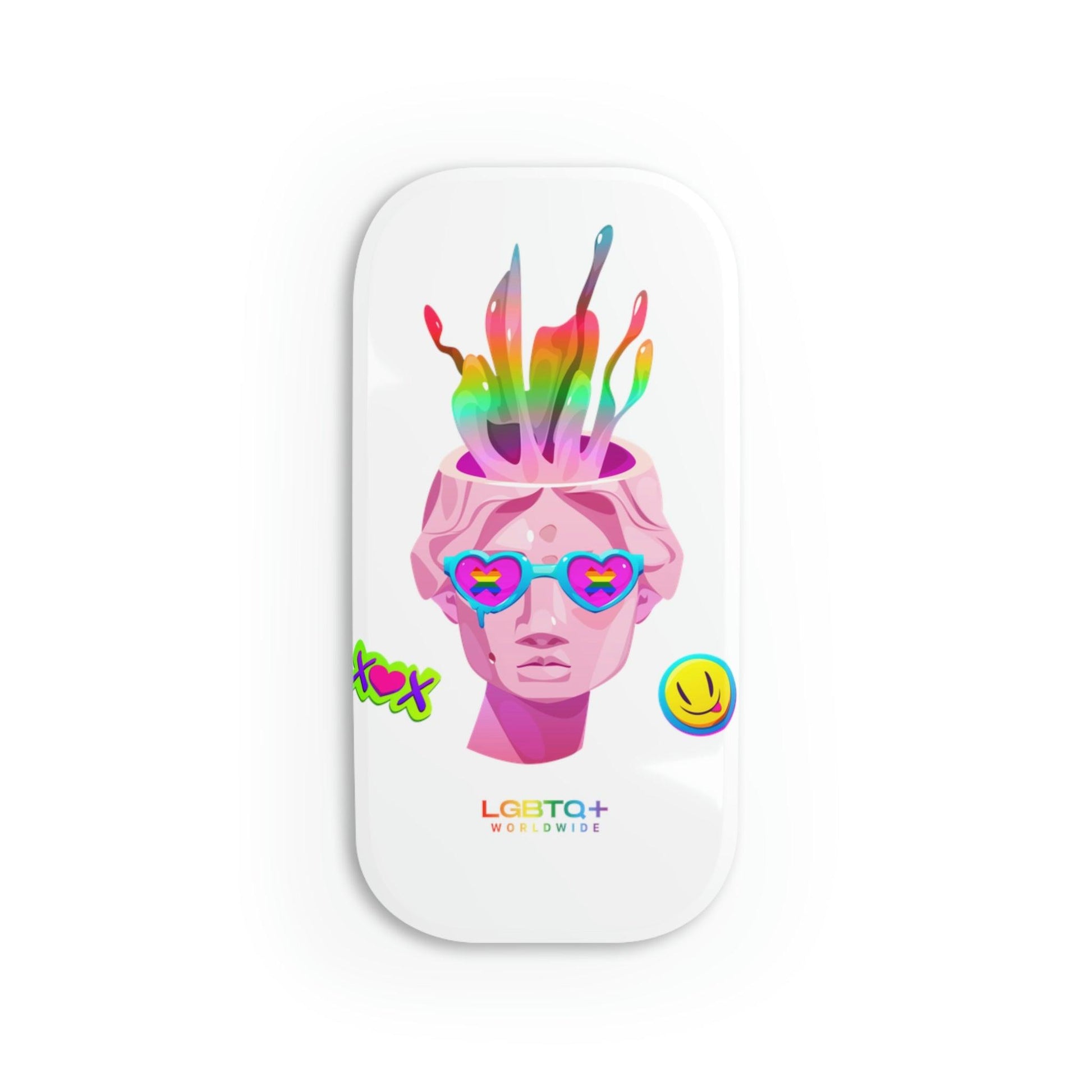 LGBTQWorldwide - ,,GEHIRN" Premium Smartphone Halterung Accessories, All, Phone Cases, tech, Tech Accessories lgbtq Bekleidung Accessoires unisex Zubehör