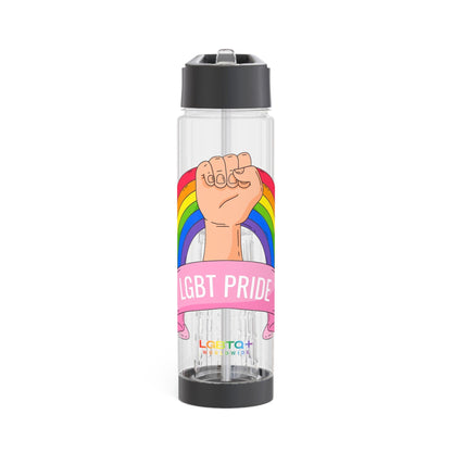 LGBTQWorldwide - ,,GLÜCKLICH" Bottles, Bottles & Tumblers, home, Home & Living, Travel, Tumblers lgbtq Bekleidung Accessoires unisex Zubehör