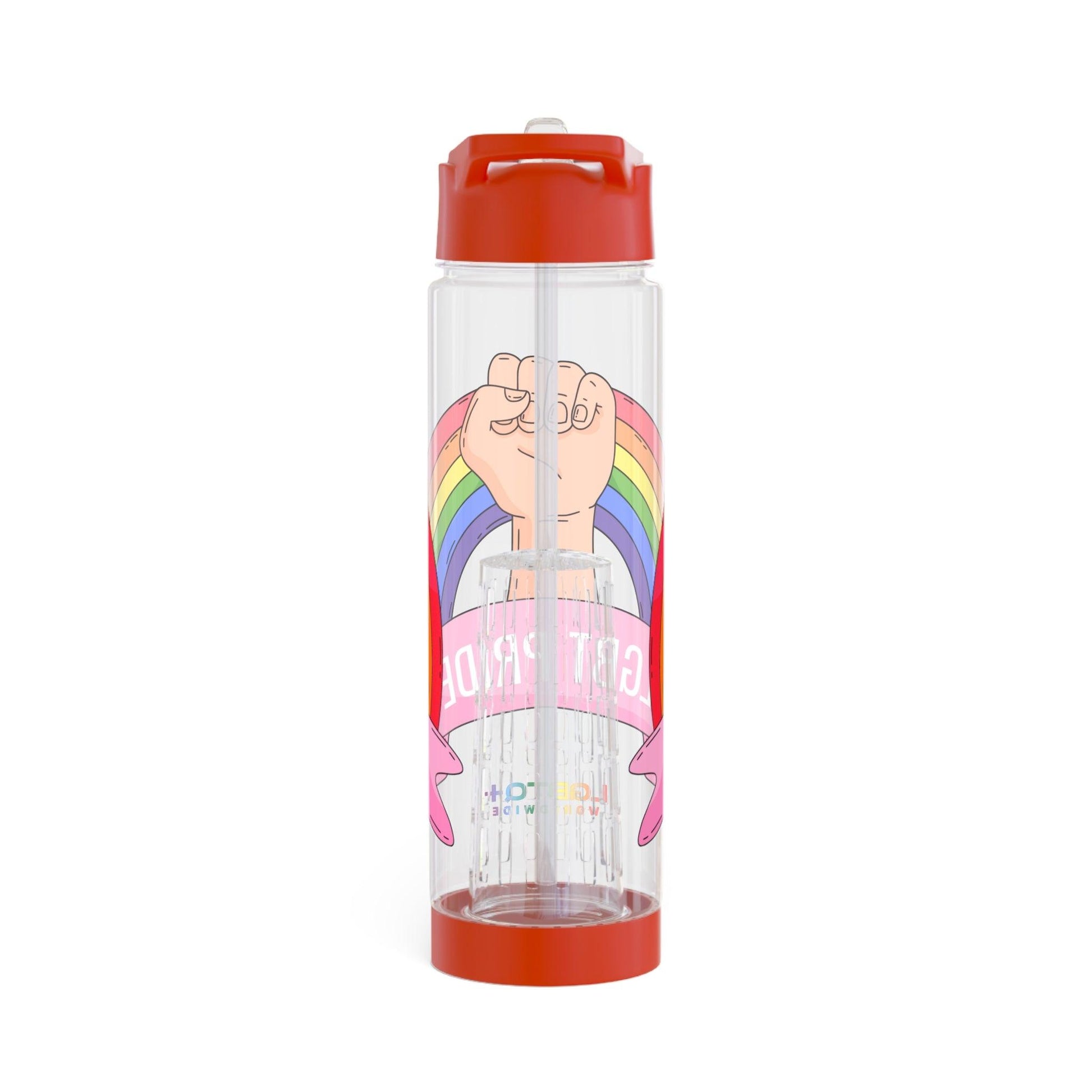 LGBTQWorldwide - ,,GLÜCKLICH" Bottles, Bottles & Tumblers, home, Home & Living, Travel, Tumblers lgbtq Bekleidung Accessoires unisex Zubehör