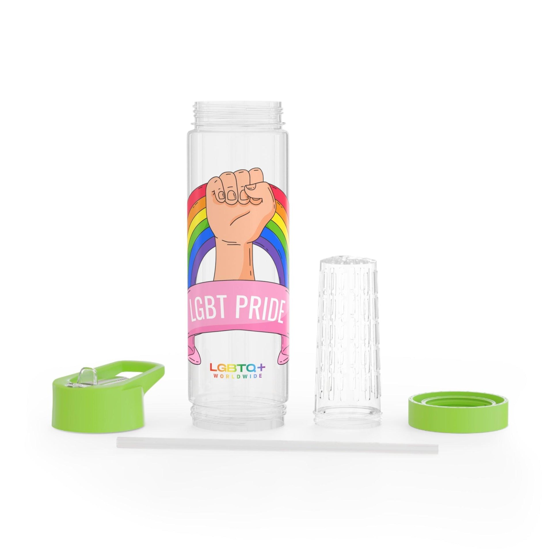 LGBTQWorldwide - ,,GLÜCKLICH" Bottles, Bottles & Tumblers, home, Home & Living, Travel, Tumblers lgbtq Bekleidung Accessoires unisex Zubehör