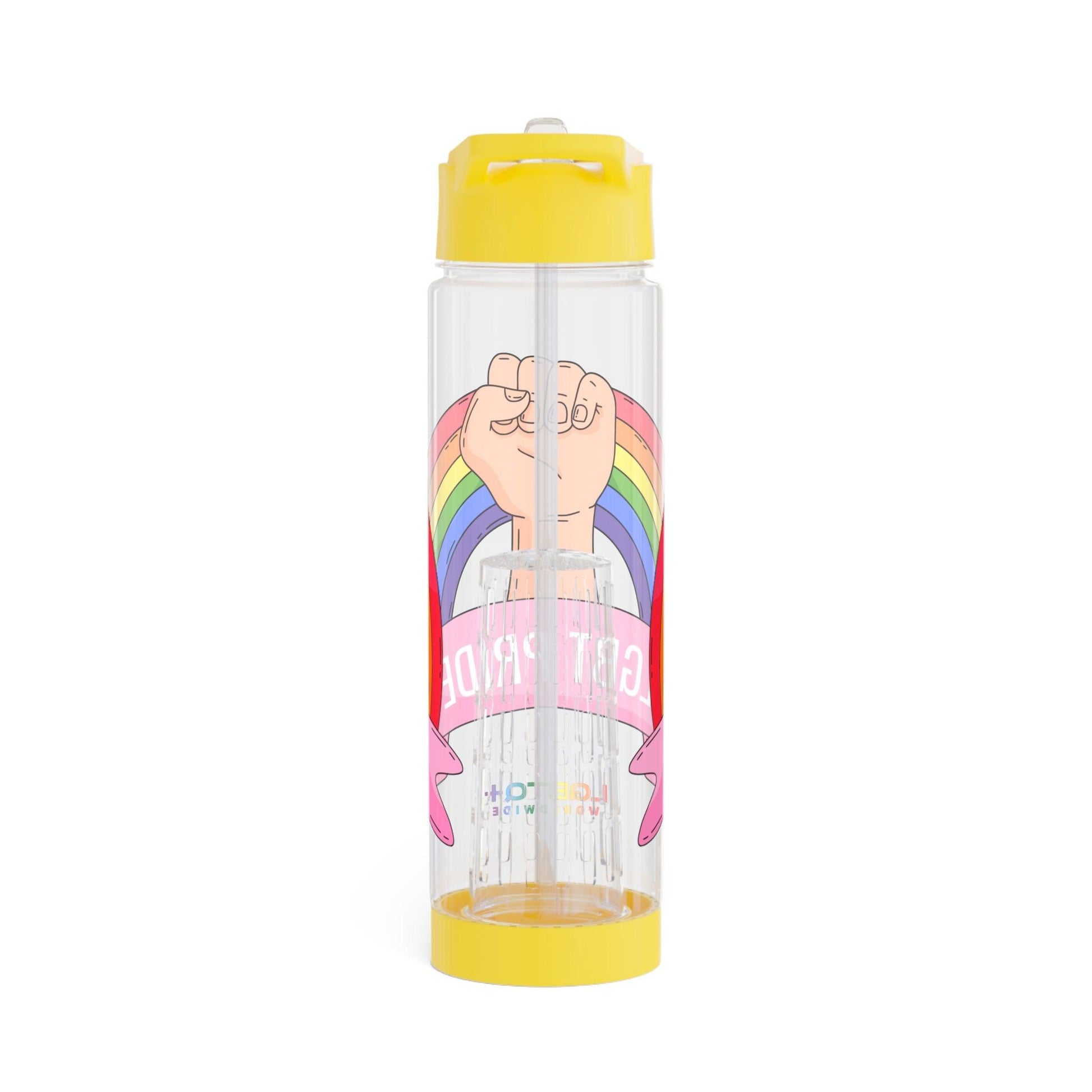 LGBTQWorldwide - ,,GLÜCKLICH" Bottles, Bottles & Tumblers, home, Home & Living, Travel, Tumblers lgbtq Bekleidung Accessoires unisex Zubehör