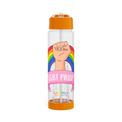 LGBTQWorldwide - ,,GLÜCKLICH" Bottles, Bottles & Tumblers, home, Home & Living, Travel, Tumblers lgbtq Bekleidung Accessoires unisex Zubehör