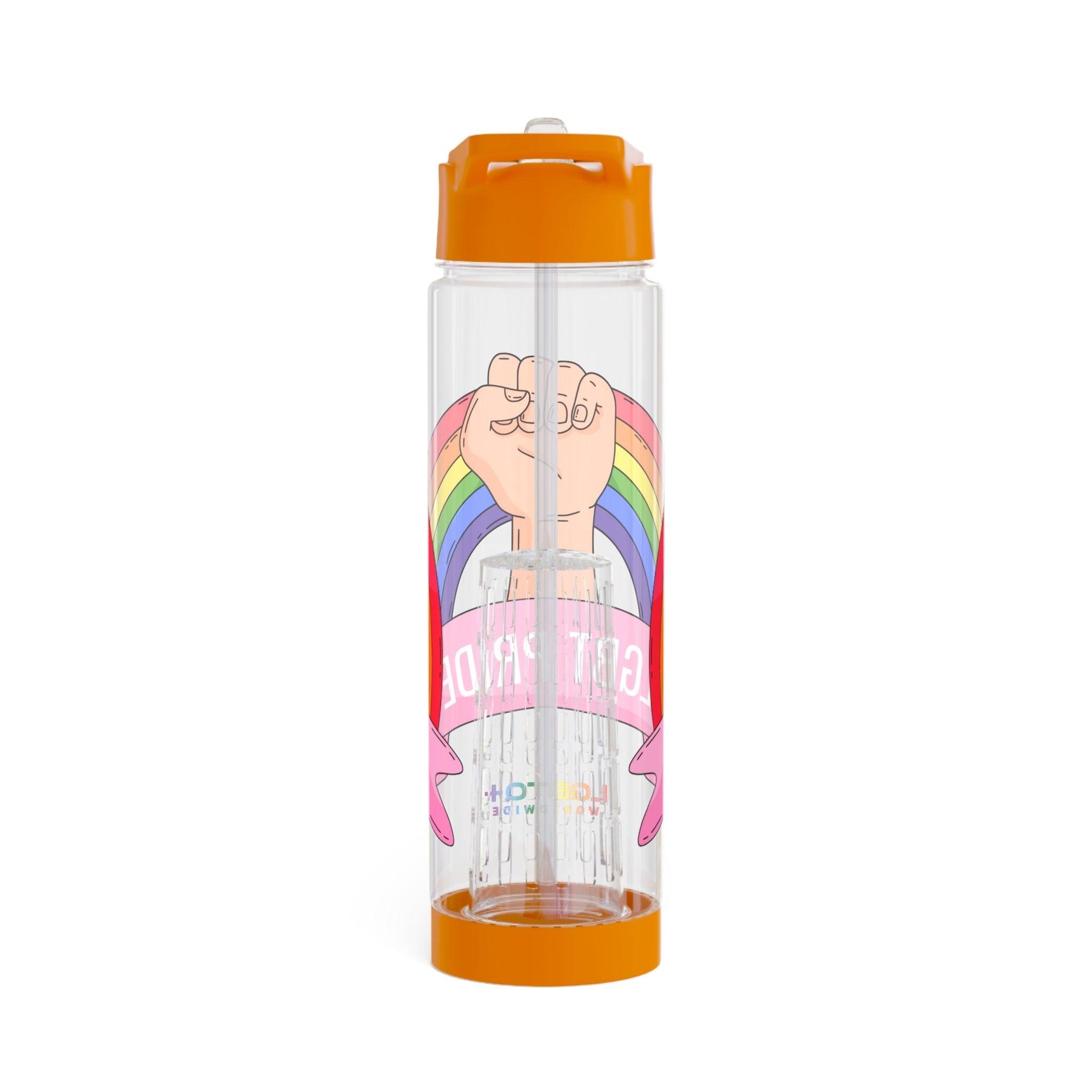 LGBTQWorldwide - ,,GLÜCKLICH" Bottles, Bottles & Tumblers, home, Home & Living, Travel, Tumblers lgbtq Bekleidung Accessoires unisex Zubehör