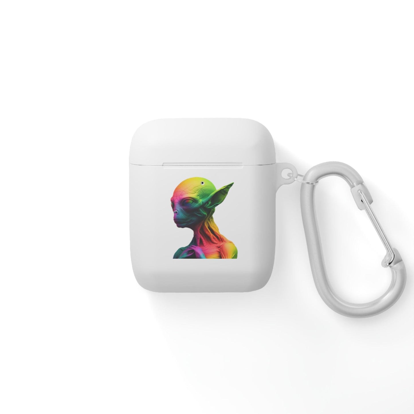 LGBTQWorldwide - ,,GLÜCKLICHES ALIEN" AirPods und AirPods Pro Hülle Accessories, AirPods, AirPods Pro, Back-to-School, Case, Flexible, tech, Tech Accessories, TPU lgbtq Bekleidung Accessoires unisex Zubehör