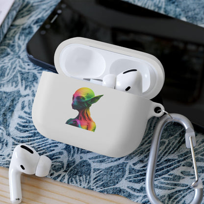 LGBTQWorldwide - ,,GLÜCKLICHES ALIEN" AirPods und AirPods Pro Hülle Accessories, AirPods, AirPods Pro, Back-to-School, Case, Flexible, tech, Tech Accessories, TPU lgbtq Bekleidung Accessoires unisex Zubehör