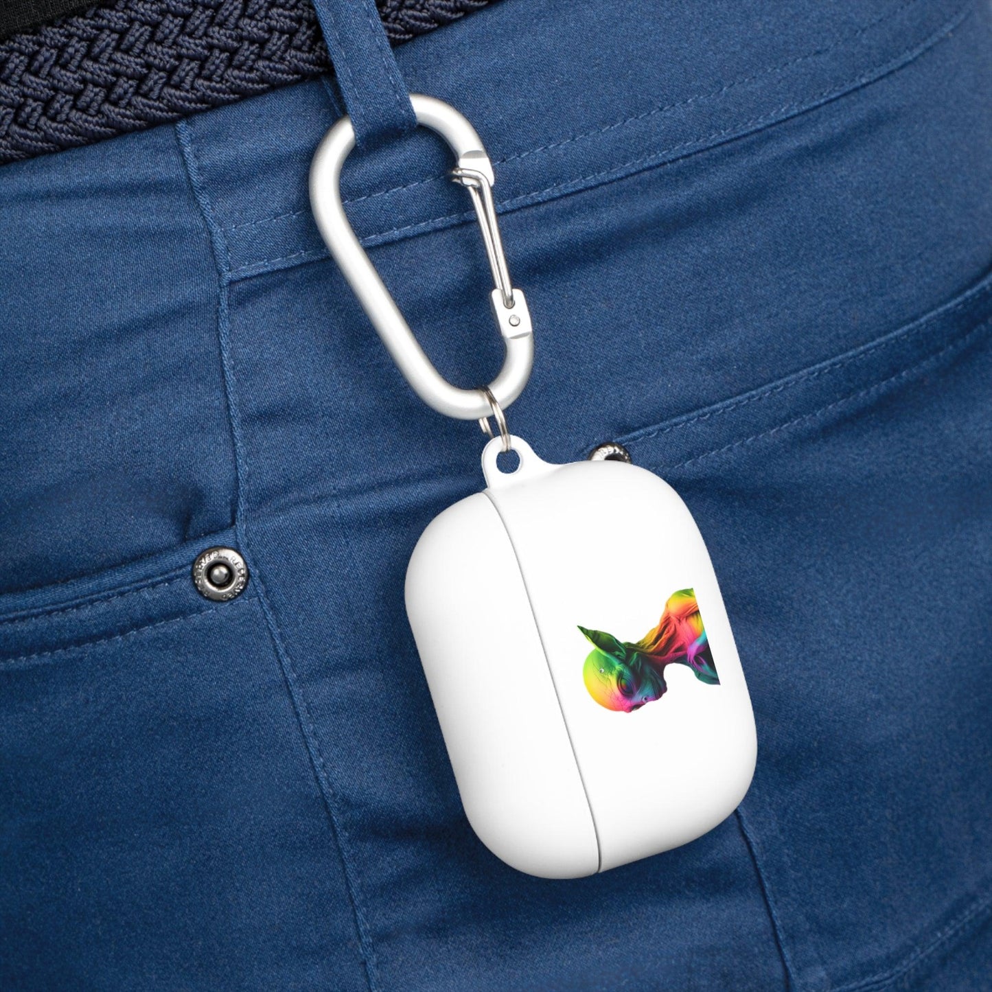 LGBTQWorldwide - ,,GLÜCKLICHES ALIEN" AirPods und AirPods Pro Hülle Accessories, AirPods, AirPods Pro, Back-to-School, Case, Flexible, tech, Tech Accessories, TPU lgbtq Bekleidung Accessoires unisex Zubehör