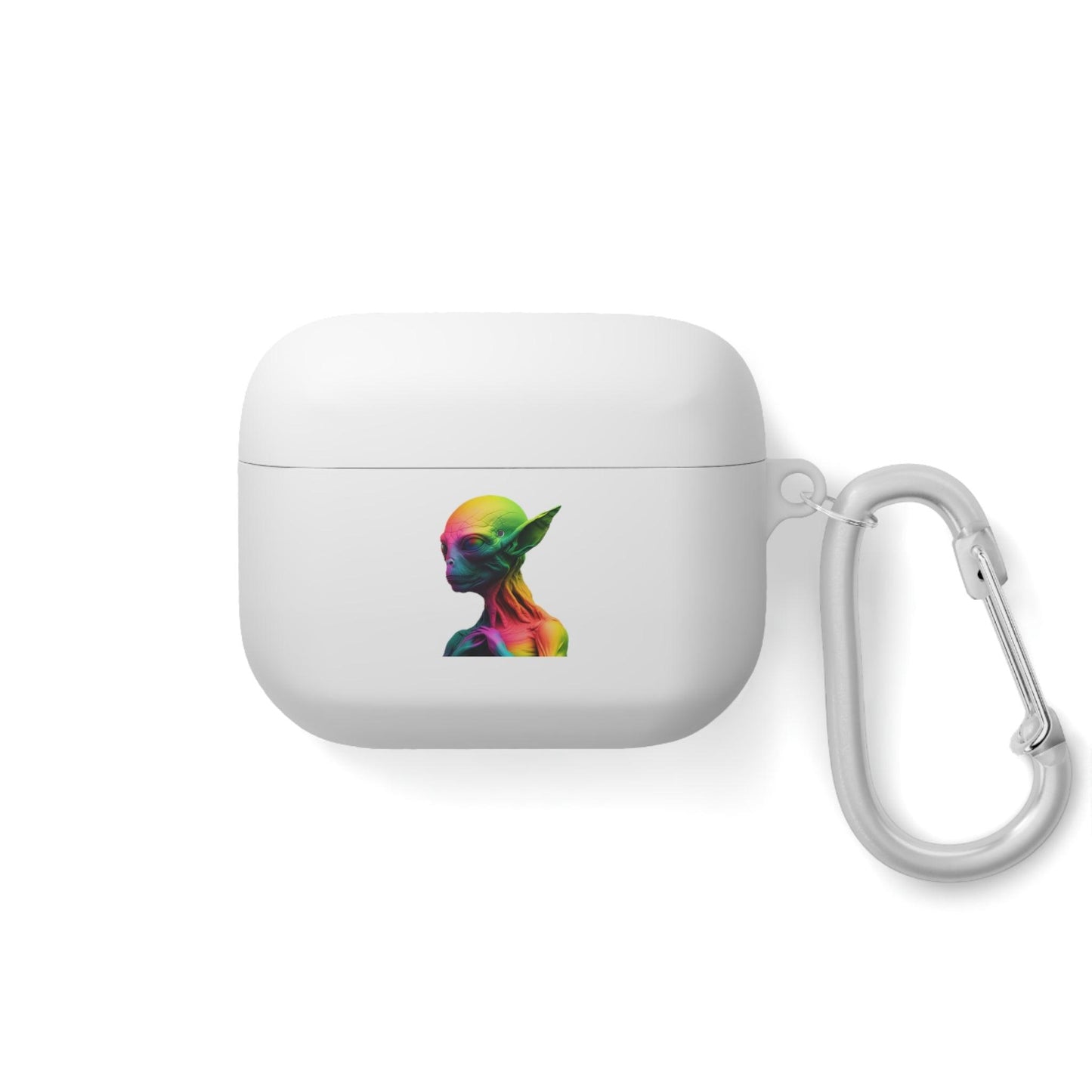 LGBTQWorldwide - ,,GLÜCKLICHES ALIEN" AirPods und AirPods Pro Hülle Accessories, AirPods, AirPods Pro, Back-to-School, Case, Flexible, tech, Tech Accessories, TPU lgbtq Bekleidung Accessoires unisex Zubehör