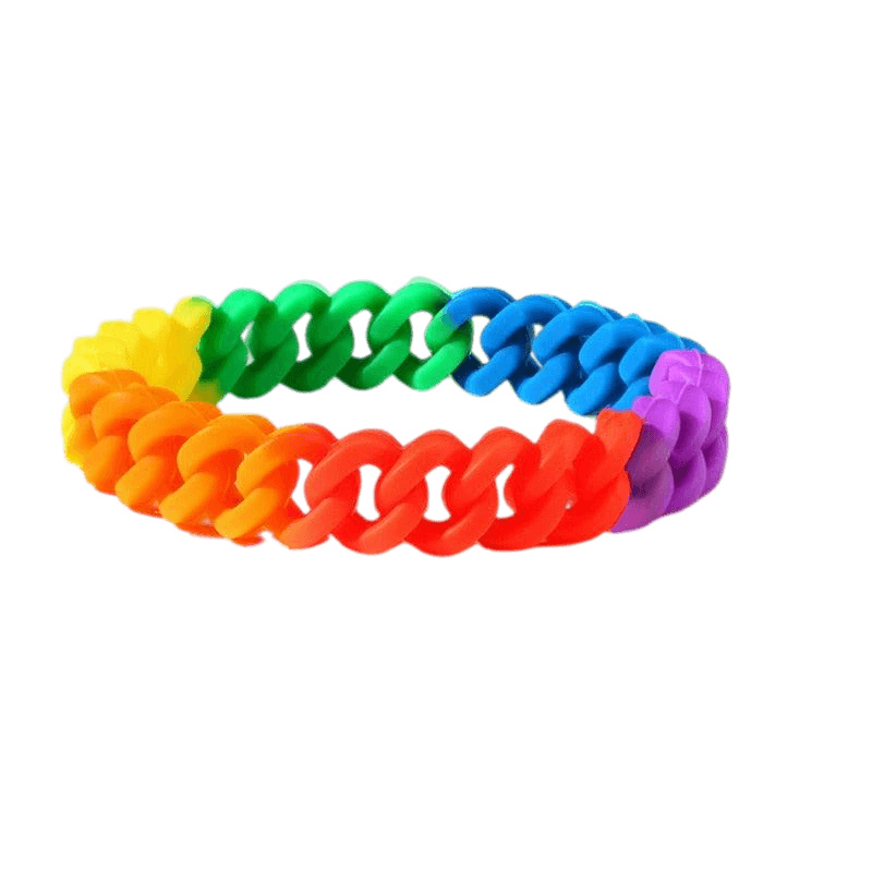 LGBTQWorldwide - Gummi Pride Armband Accessoires, Aktion, All lgbtq Bekleidung Accessoires unisex Zubehör