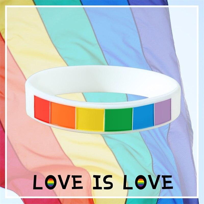 LGBTQWorldwide - Gummi Pride Armband Accessoires, Aktion, All lgbtq Bekleidung Accessoires unisex Zubehör