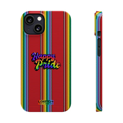 LGBTQWorldwide - ,,HAPPY PRIDE" Handyhülle Accessories, Back-to-School, card, Glossy, iPhone, iPhone Cases, Phone accessory, Phone Cases, Samsung Cases, Slim lgbtq Bekleidung Accessoires unisex Zubehör