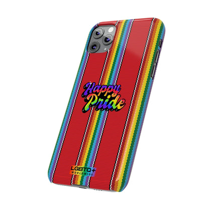 LGBTQWorldwide - ,,HAPPY PRIDE" Handyhülle Accessories, Back-to-School, card, Glossy, iPhone, iPhone Cases, Phone accessory, Phone Cases, Samsung Cases, Slim lgbtq Bekleidung Accessoires unisex Zubehör