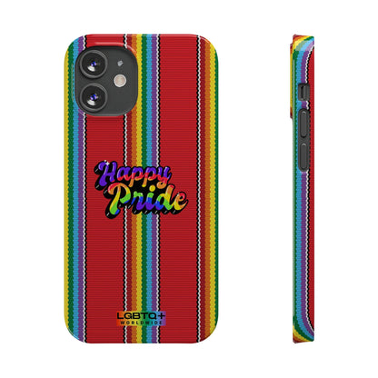 LGBTQWorldwide - ,,HAPPY PRIDE" Handyhülle Accessories, Back-to-School, card, Glossy, iPhone, iPhone Cases, Phone accessory, Phone Cases, Samsung Cases, Slim lgbtq Bekleidung Accessoires unisex Zubehör