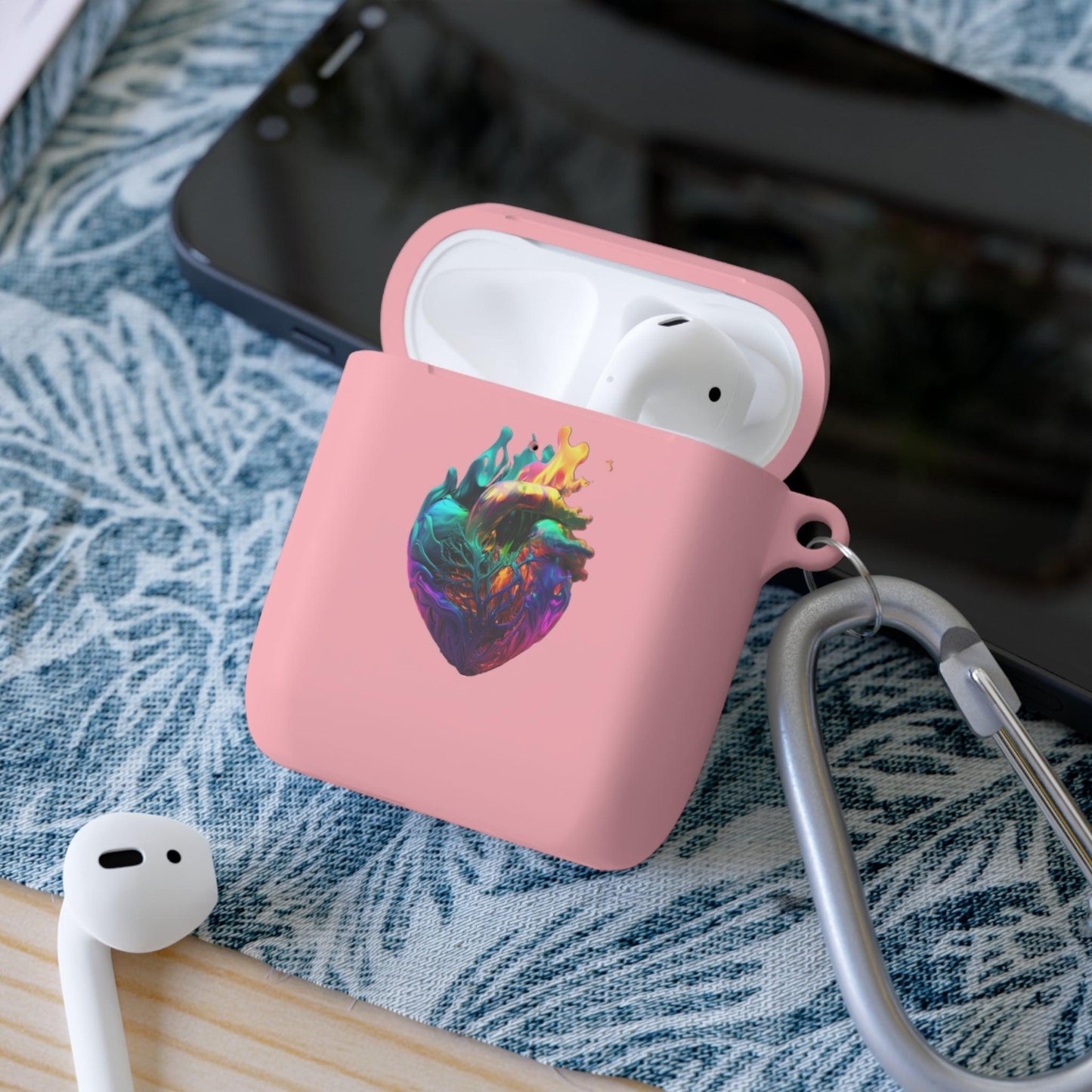 LGBTQWorldwide - ,,HERZ" AirPods und AirPods Pro Hülle Accessories, AirPods, AirPods Pro, Back-to-School, Case, Flexible, tech, Tech Accessories, TPU lgbtq Bekleidung Accessoires unisex Zubehör