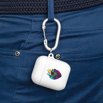 LGBTQWorldwide - ,,HERZ" AirPods und AirPods Pro Hülle Accessories, AirPods, AirPods Pro, Back-to-School, Case, Flexible, tech, Tech Accessories, TPU lgbtq Bekleidung Accessoires unisex Zubehör