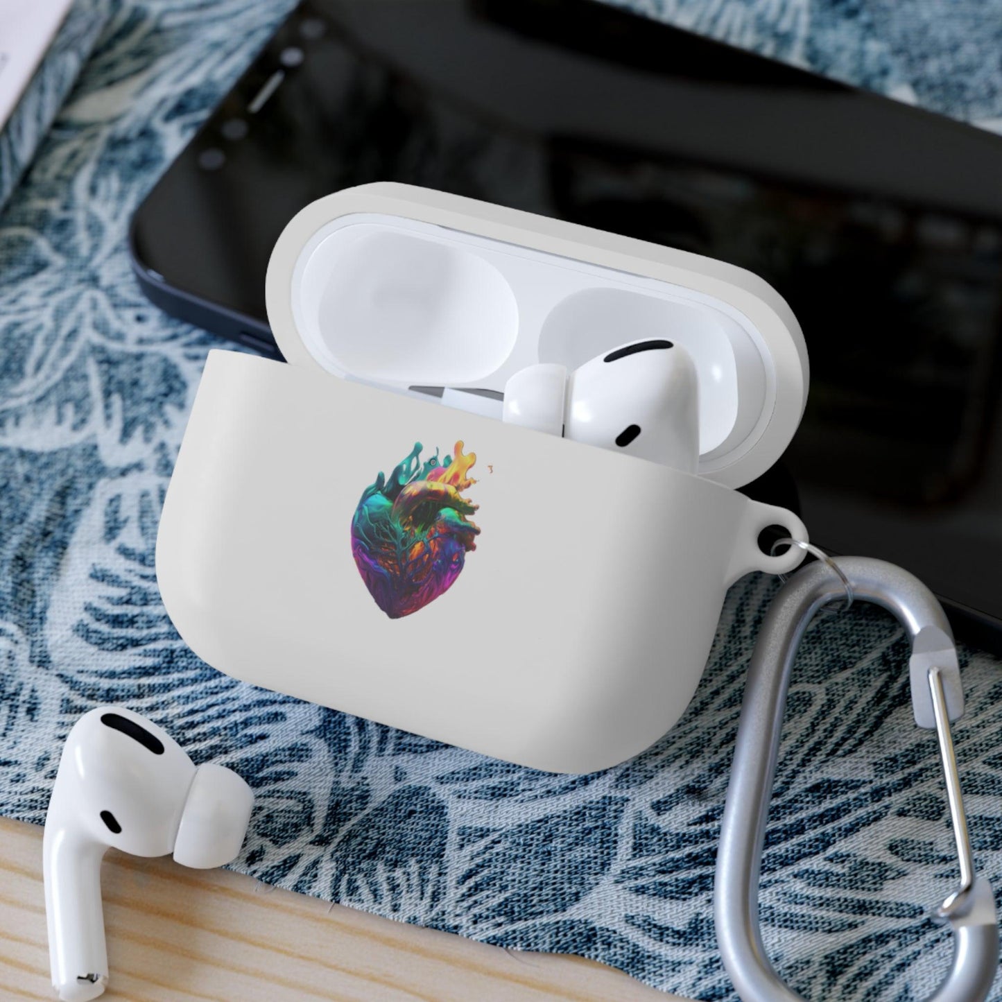 LGBTQWorldwide - ,,HERZ" AirPods und AirPods Pro Hülle Accessories, AirPods, AirPods Pro, Back-to-School, Case, Flexible, tech, Tech Accessories, TPU lgbtq Bekleidung Accessoires unisex Zubehör