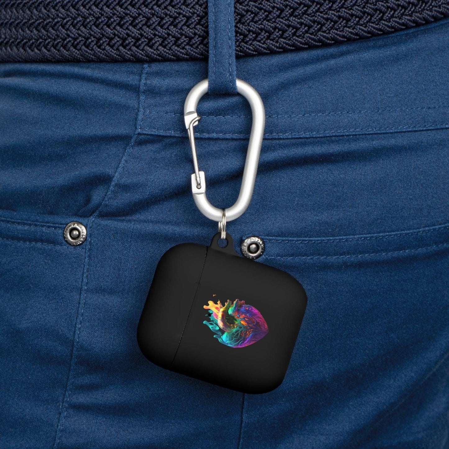 LGBTQWorldwide - ,,HERZ" AirPods und AirPods Pro Hülle Accessories, AirPods, AirPods Pro, Back-to-School, Case, Flexible, tech, Tech Accessories, TPU lgbtq Bekleidung Accessoires unisex Zubehör