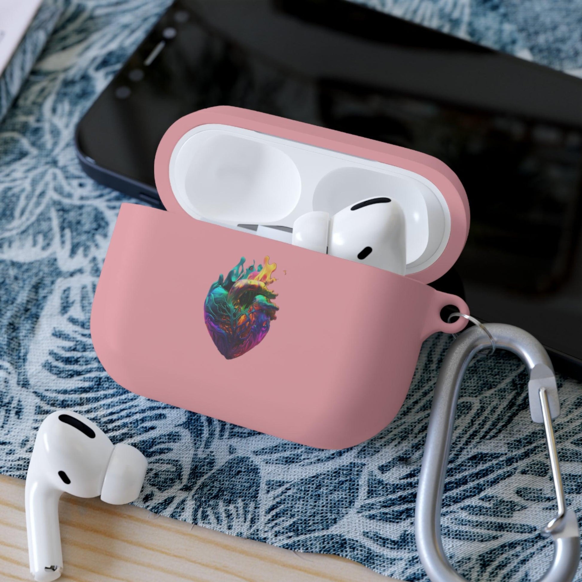 LGBTQWorldwide - ,,HERZ" AirPods und AirPods Pro Hülle Accessories, AirPods, AirPods Pro, Back-to-School, Case, Flexible, tech, Tech Accessories, TPU lgbtq Bekleidung Accessoires unisex Zubehör