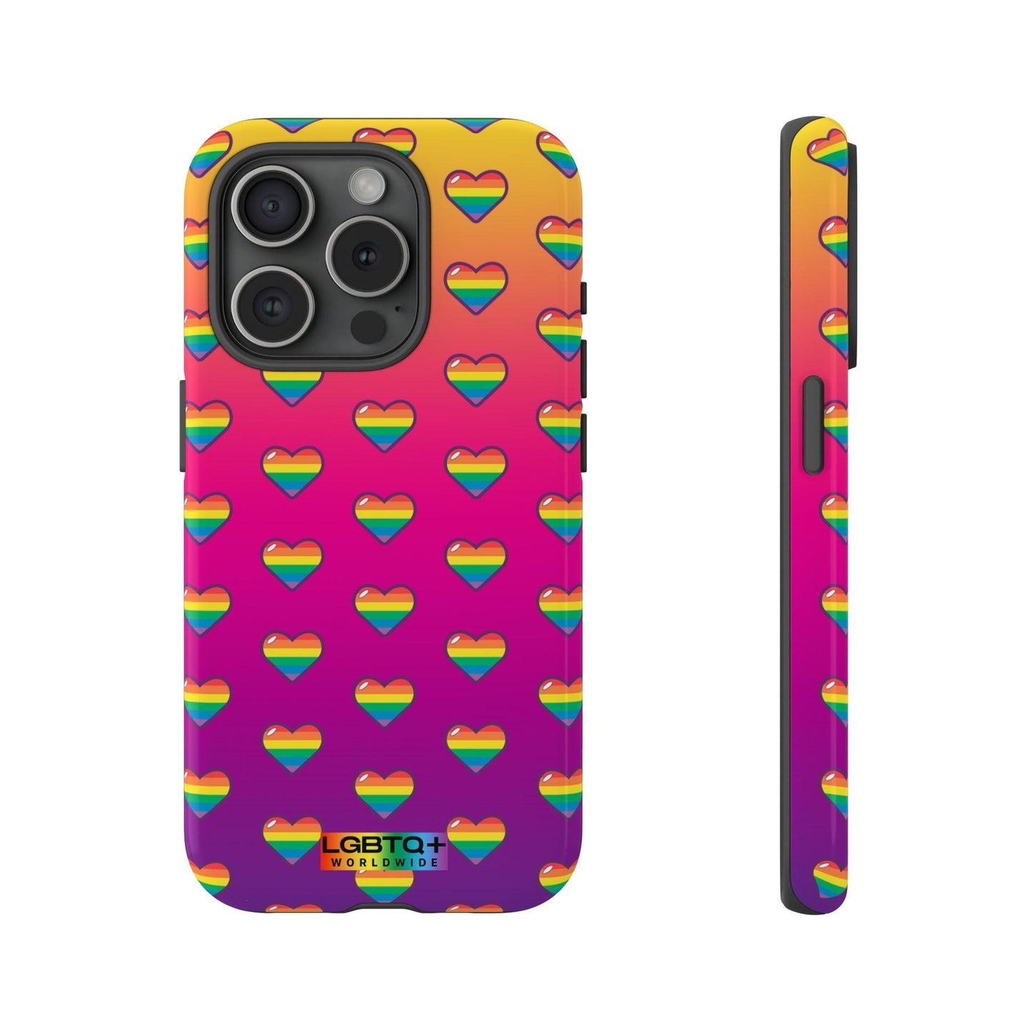 LGBTQWorldwide - ,,HERZ" Doppelgehäuse Handyhülle Accessories, Glossy, iPhone Cases, Matte, Phone accessory, Phone Cases, Samsung Cases, Thermo, Valentine's Day Picks lgbtq Bekleidung Accessoires unisex Zubehör