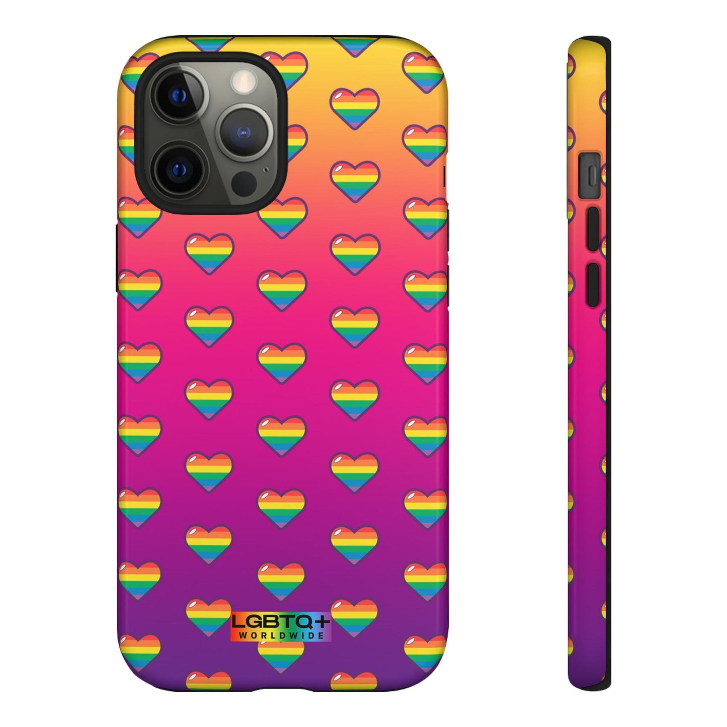 LGBTQWorldwide - ,,HERZ" Doppelgehäuse Handyhülle Accessories, Glossy, iPhone Cases, Matte, Phone accessory, Phone Cases, Samsung Cases, Thermo, Valentine's Day Picks lgbtq Bekleidung Accessoires unisex Zubehör