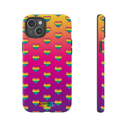 LGBTQWorldwide - ,,HERZ" Doppelgehäuse Handyhülle Accessories, Glossy, iPhone Cases, Matte, Phone accessory, Phone Cases, Samsung Cases, Thermo, Valentine's Day Picks lgbtq Bekleidung Accessoires unisex Zubehör