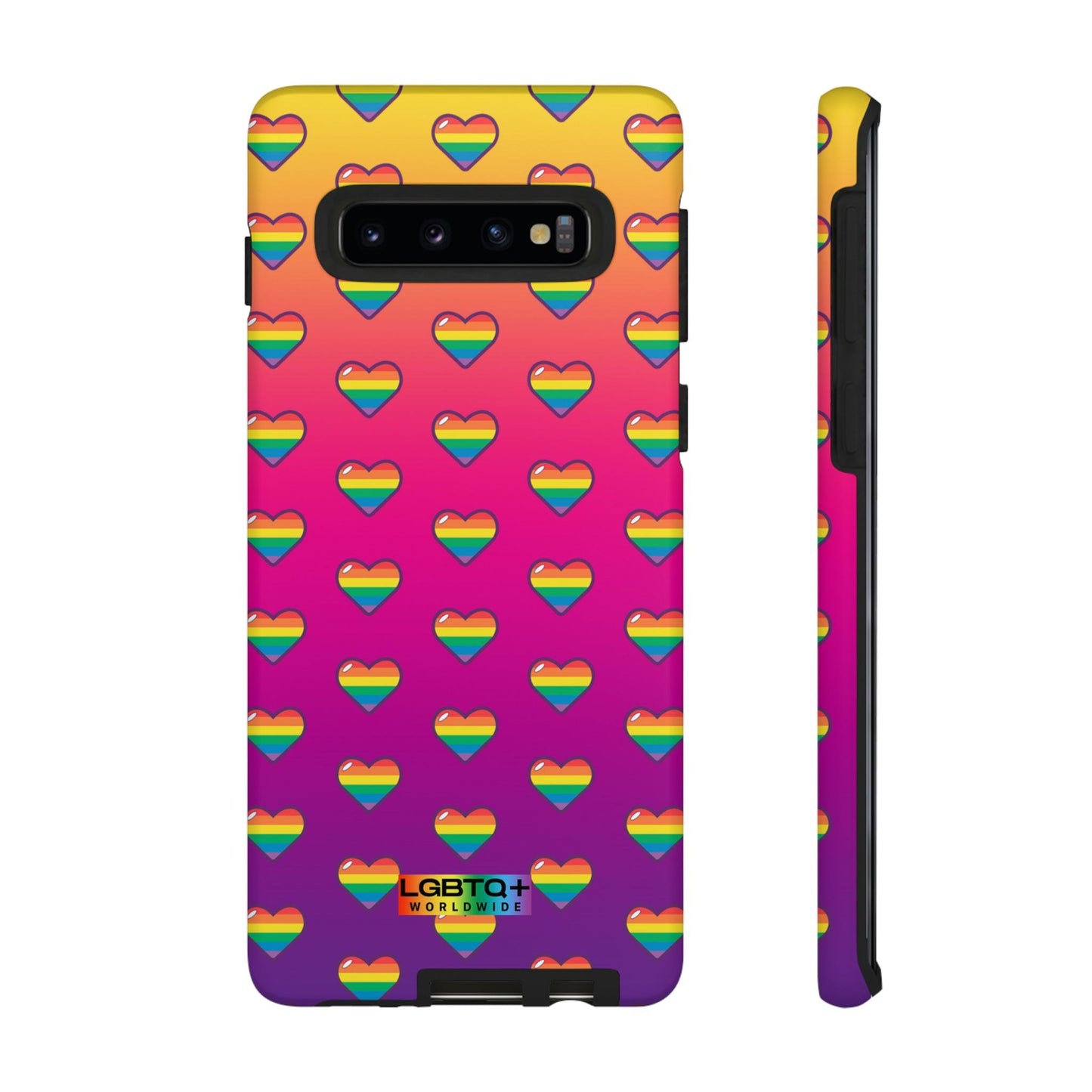 LGBTQWorldwide - ,,HERZ" Doppelgehäuse Handyhülle Accessories, Glossy, iPhone Cases, Matte, Phone accessory, Phone Cases, Samsung Cases, Thermo, Valentine's Day Picks lgbtq Bekleidung Accessoires unisex Zubehör