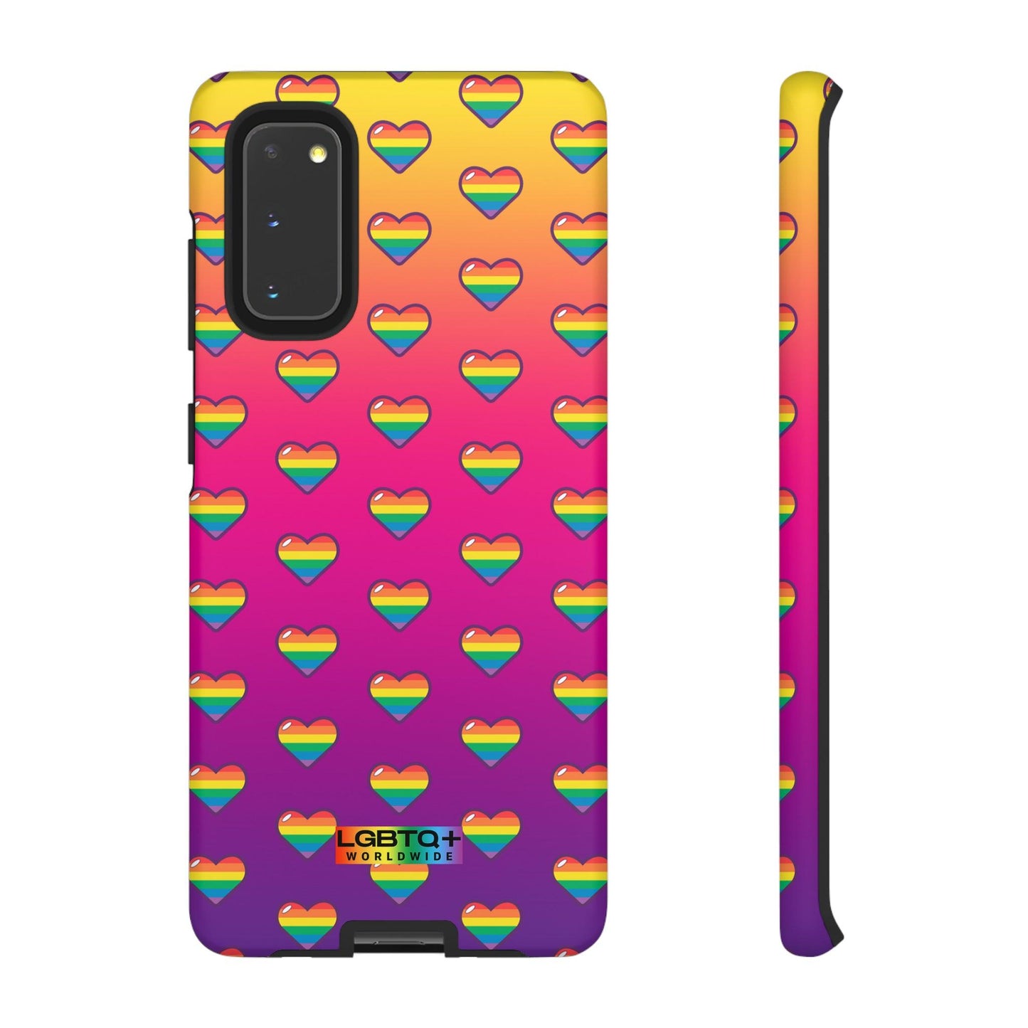 LGBTQWorldwide - ,,HERZ" Doppelgehäuse Handyhülle Accessories, Glossy, iPhone Cases, Matte, Phone accessory, Phone Cases, Samsung Cases, Thermo, Valentine's Day Picks lgbtq Bekleidung Accessoires unisex Zubehör