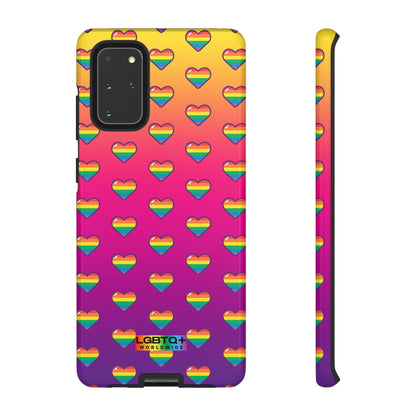 LGBTQWorldwide - ,,HERZ" Doppelgehäuse Handyhülle Accessories, Glossy, iPhone Cases, Matte, Phone accessory, Phone Cases, Samsung Cases, Thermo, Valentine's Day Picks lgbtq Bekleidung Accessoires unisex Zubehör