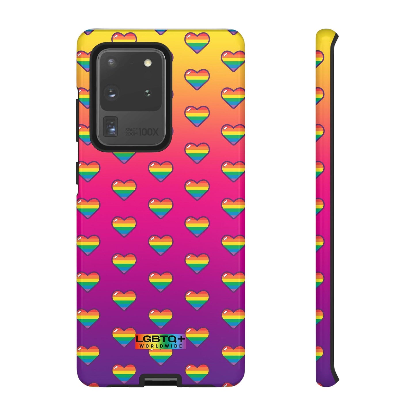 LGBTQWorldwide - ,,HERZ" Doppelgehäuse Handyhülle Accessories, Glossy, iPhone Cases, Matte, Phone accessory, Phone Cases, Samsung Cases, Thermo, Valentine's Day Picks lgbtq Bekleidung Accessoires unisex Zubehör