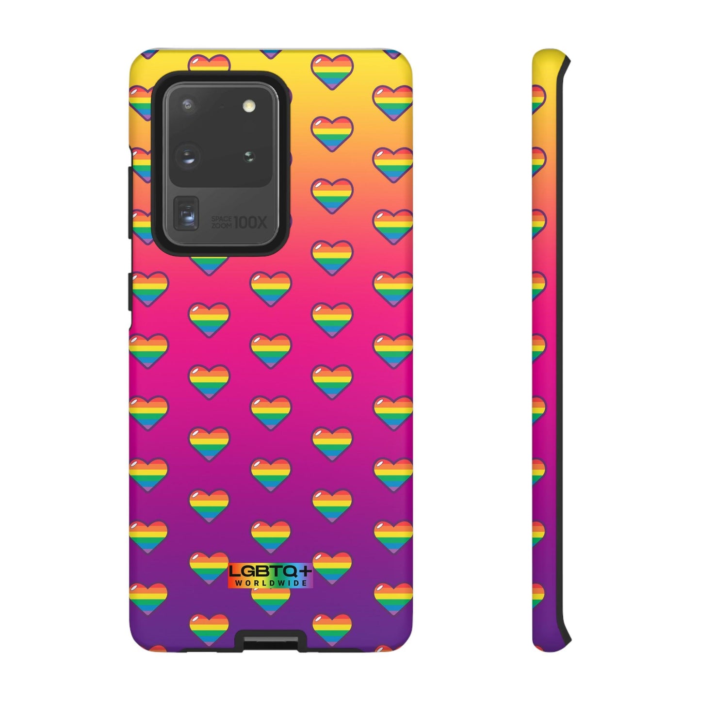 LGBTQWorldwide - ,,HERZ" Doppelgehäuse Handyhülle Accessories, Glossy, iPhone Cases, Matte, Phone accessory, Phone Cases, Samsung Cases, Thermo, Valentine's Day Picks lgbtq Bekleidung Accessoires unisex Zubehör