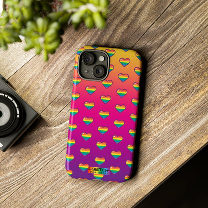 LGBTQWorldwide - ,,HERZ" Doppelgehäuse Handyhülle Accessories, Glossy, iPhone Cases, Matte, Phone accessory, Phone Cases, Samsung Cases, Thermo, Valentine's Day Picks lgbtq Bekleidung Accessoires unisex Zubehör