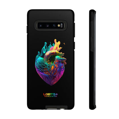 LGBTQWorldwide - ,,HERZ" Doppelgehäuse Handyhülle Accessories, Glossy, iPhone Cases, Matte, Phone accessory, Phone Cases, Samsung Cases, tough, Valentine's Day Picks lgbtq Bekleidung Accessoires unisex Zubehör