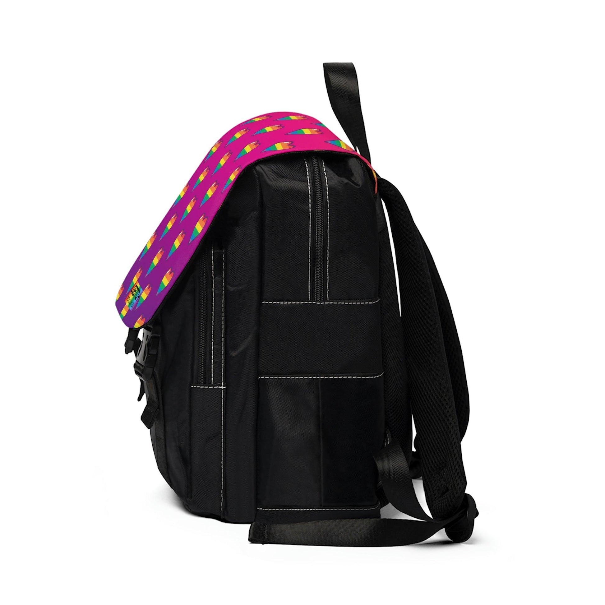 LGBTQWorldwide - ,,HERZ" Unisex Rucksack Accessoires, Accessories, All, All Over Print, AOP, Back packs, backpack, Backpacks, Bags, Men's Clothing lgbtq Bekleidung Accessoires unisex Zubehör