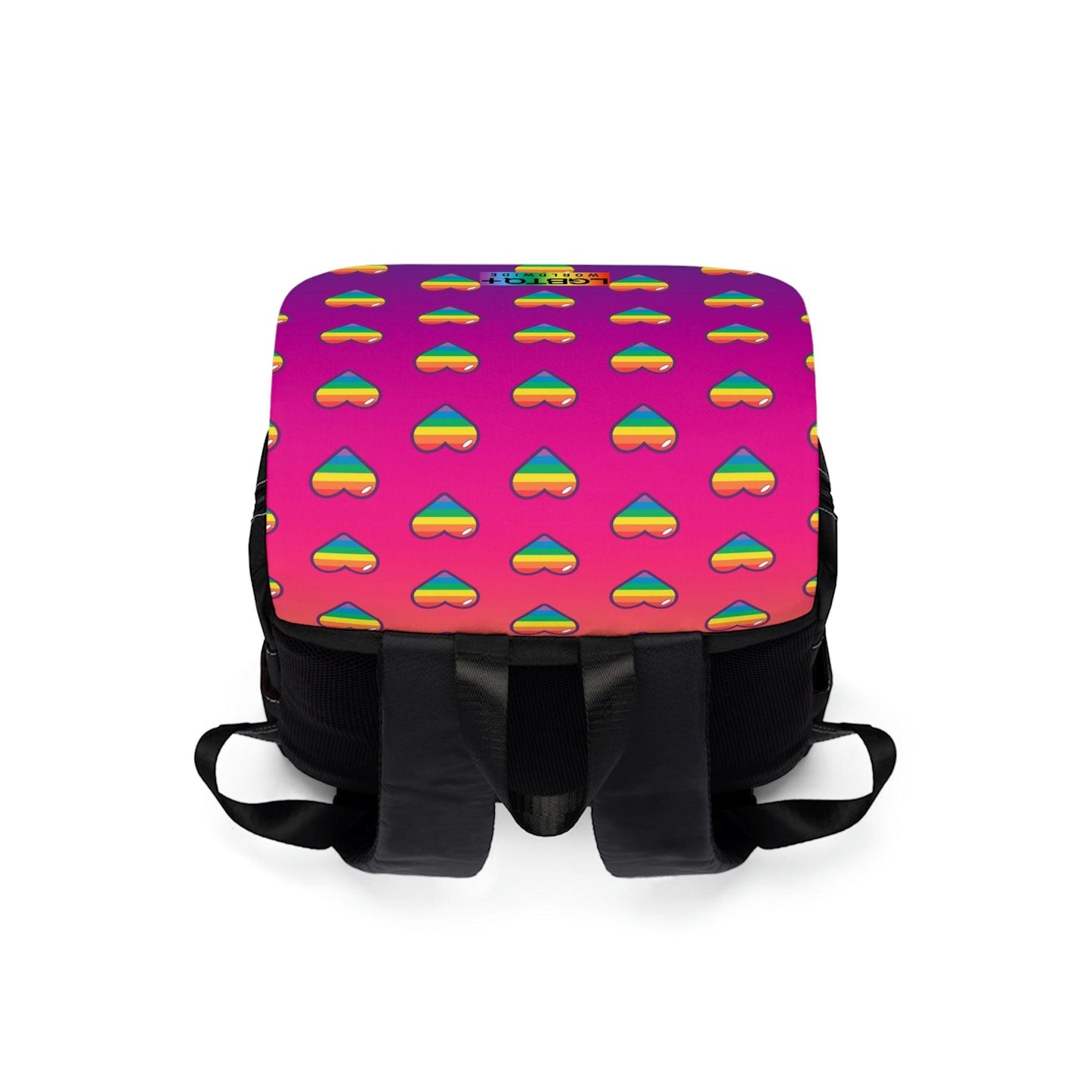 LGBTQWorldwide - ,,HERZ" Unisex Rucksack Accessoires, Accessories, All, All Over Print, AOP, Back packs, backpack, Backpacks, Bags, Men's Clothing lgbtq Bekleidung Accessoires unisex Zubehör