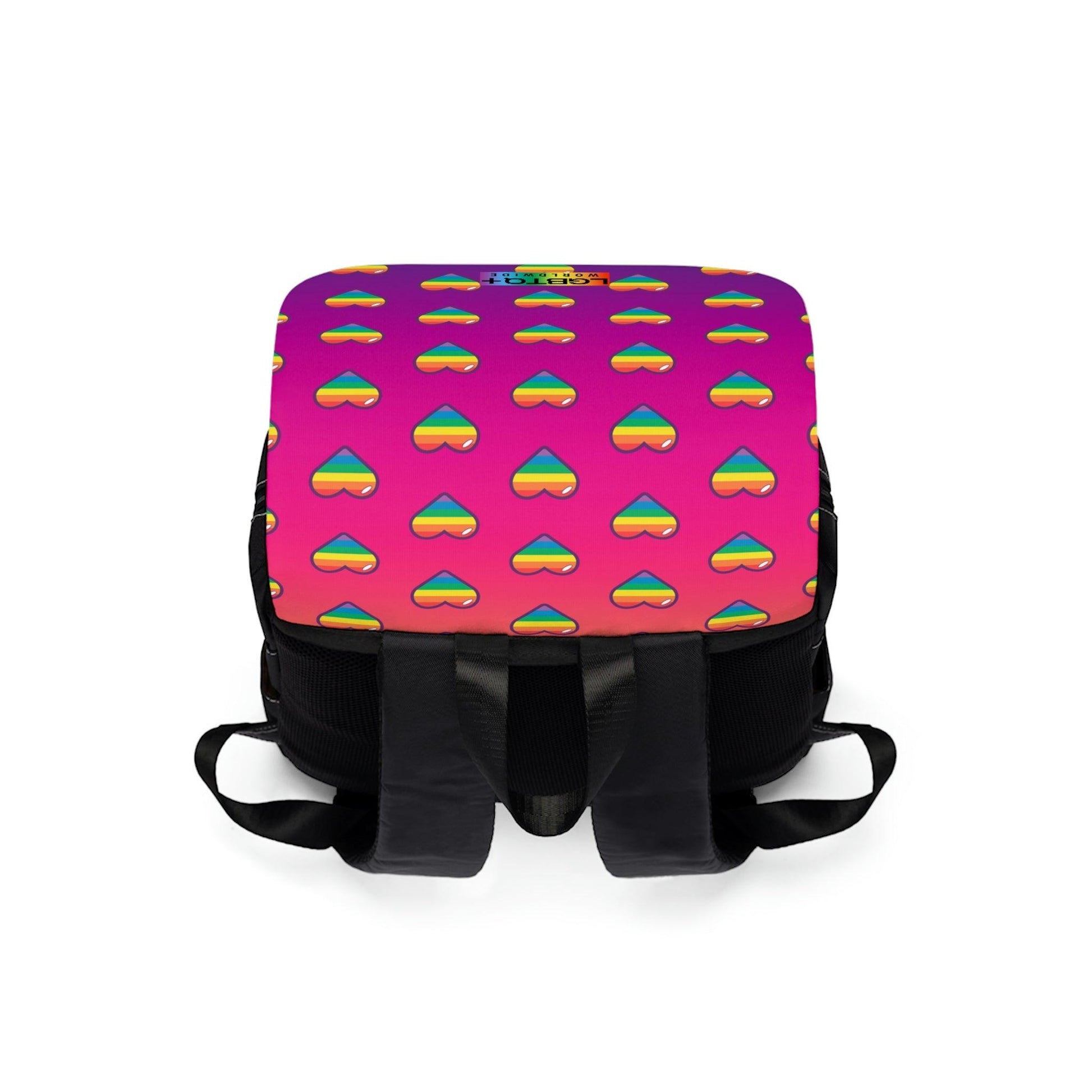 LGBTQWorldwide - ,,HERZ" Unisex Rucksack Accessoires, Accessories, All, All Over Print, AOP, Back packs, backpack, Backpacks, Bags, Men's Clothing lgbtq Bekleidung Accessoires unisex Zubehör