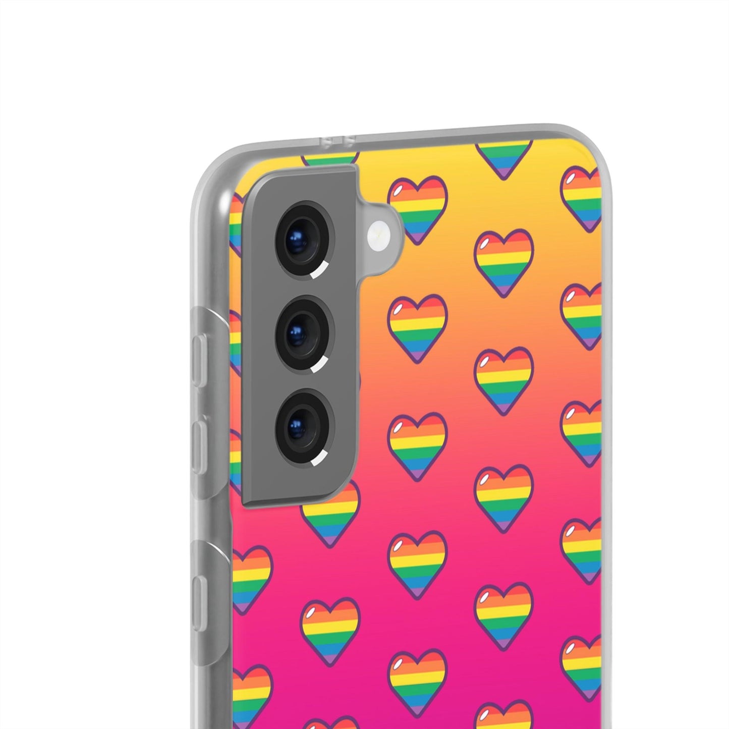 LGBTQWorldwide - ,,HERZEN" Flexible Handyhülle Accessories, Case, iPhone, iPhone Cases, Phone accessory, Phone Cases, Samsung Cases, silikon, Valentine's Day promotion lgbtq Bekleidung Accessoires unisex Zubehör