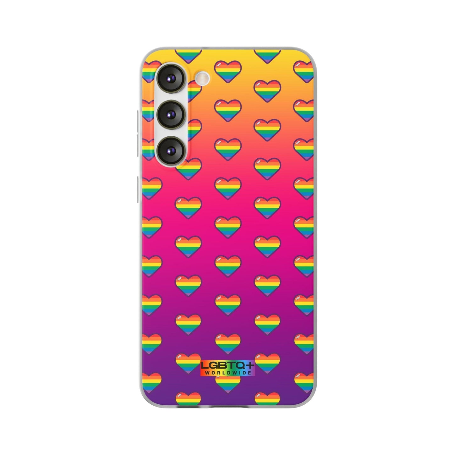 LGBTQWorldwide - ,,HERZEN" Flexible Handyhülle Accessories, Case, iPhone, iPhone Cases, Phone accessory, Phone Cases, Samsung Cases, silikon, Valentine's Day promotion lgbtq Bekleidung Accessoires unisex Zubehör